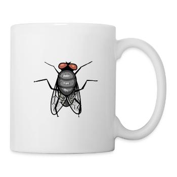 Fly Insect Fly Pest Bugs Wings - Mug - white - Right