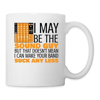 Je peux Le Son Guy Audio Engineer Music Record - Mug blanc - blanc - Droite