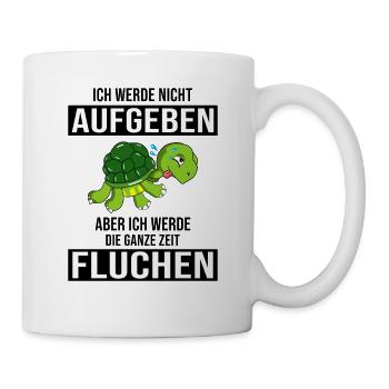 Läufer Jogging Joggen - Tasse - Weiß - Rechts