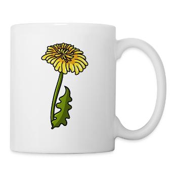Pissenlit - Mug blanc - blanc - Droite