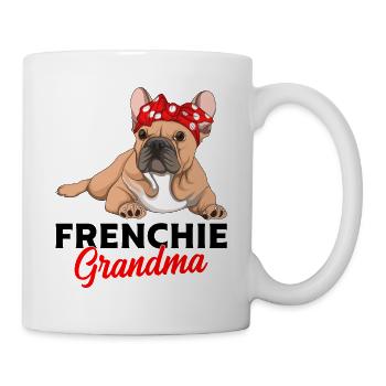 Bulldog français - Mug blanc - blanc - Droite