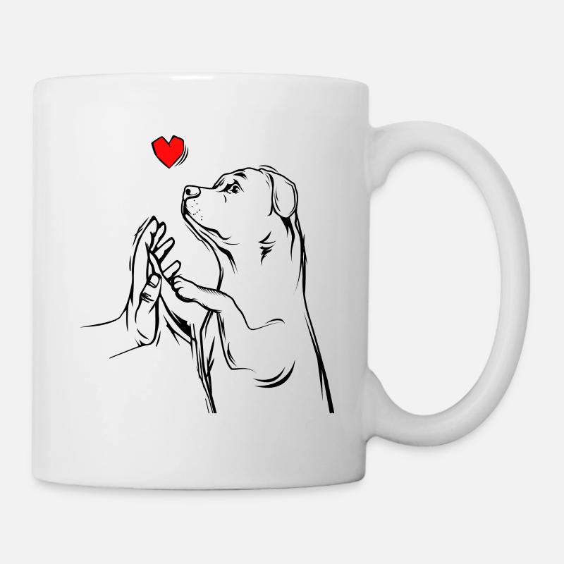 M. Rottweiler - Mug blanc - blanc