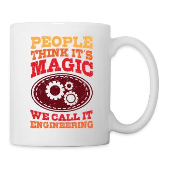 Ingénieur Magic Sort Études Diplômées - Mug blanc - blanc - Droite