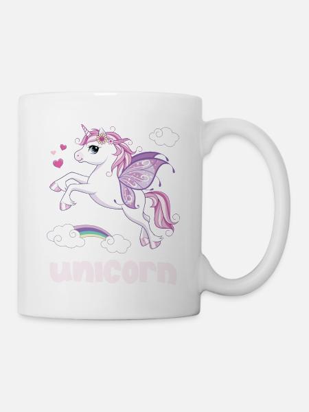 Einhorn Unicorns Magical time Ich will ein Einhorn - Tasse - Weiß