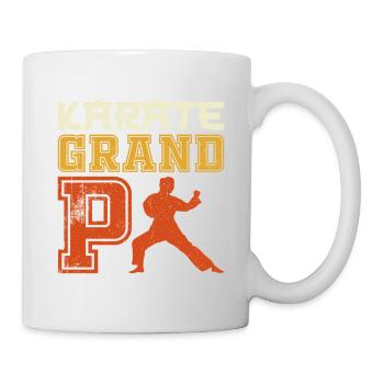 Karate Grandpa Karate Training - Mug - white - Right