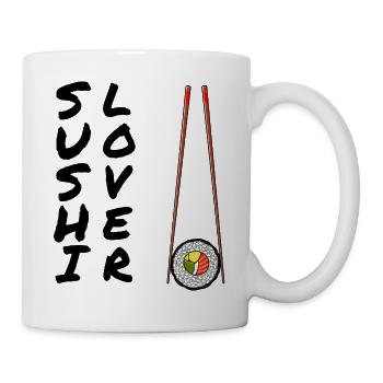 Sushi - Tasse - Weiß - Rechts
