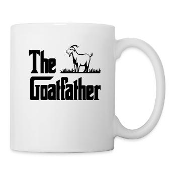 Papa de chèvre - Mug blanc - blanc - Droite