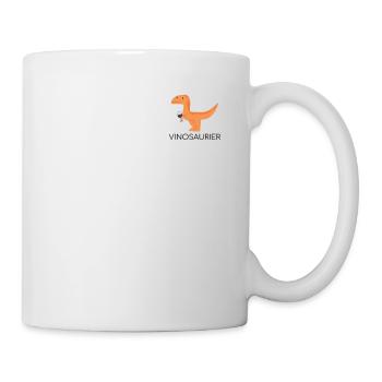 Vinodino - Wine Vinosaurs for wine lovers - Mug - white - Right