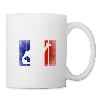 Je peux pas j'ai Rugby - Mug blanc - blanc - Droite