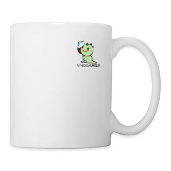Vinodino - Wine Vinosaurs for wine lovers - Mug - white - Right