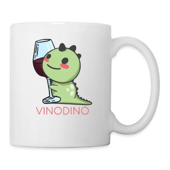 Vinodino - Wine Vinosaurs for wine lovers - Mug - white - Right