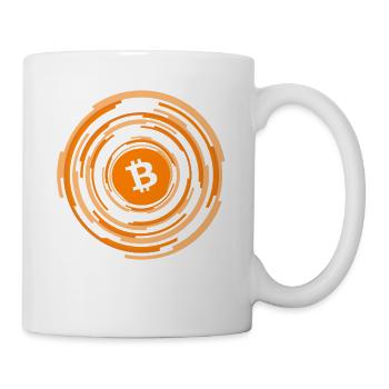 Bitcoin Cryptocurrency - Mug - white - Right
