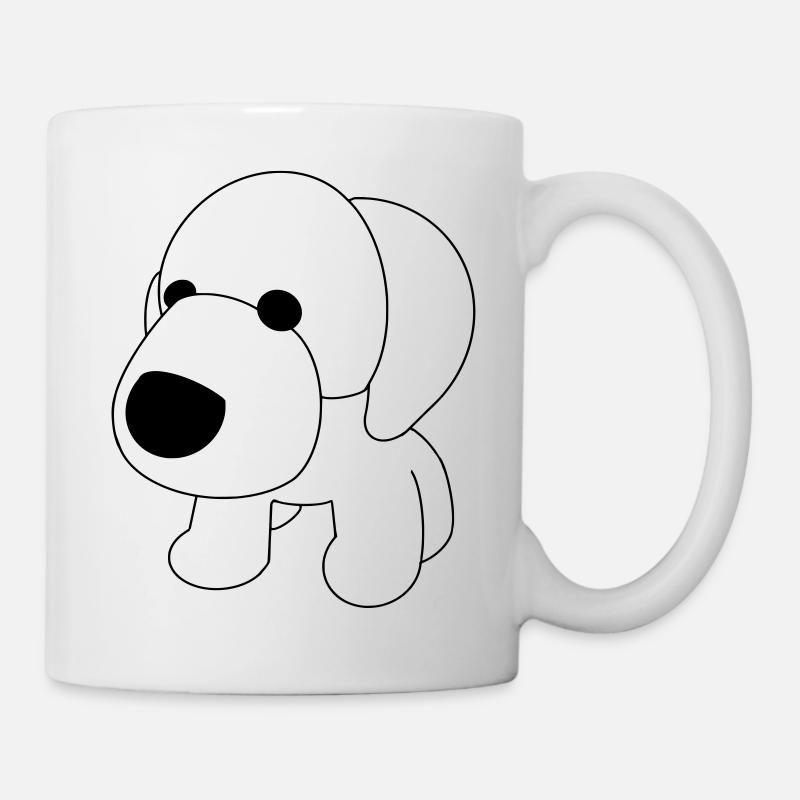 Chien - Mug blanc - blanc