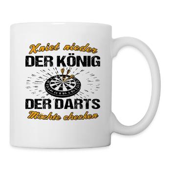Dart - Tasse - Weiß - Rechts