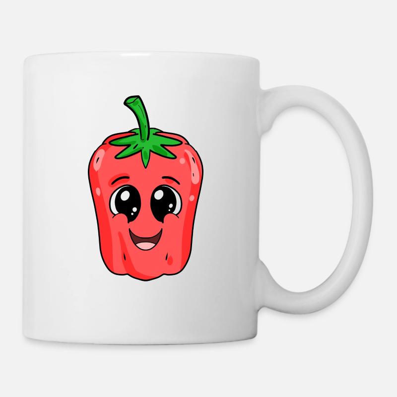 Paprika - Tasse - Weiß