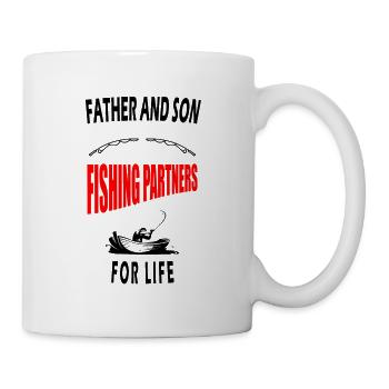 Pêche, Pêche, Pêche, Pêche, Pêche - Mug blanc - blanc - Droite