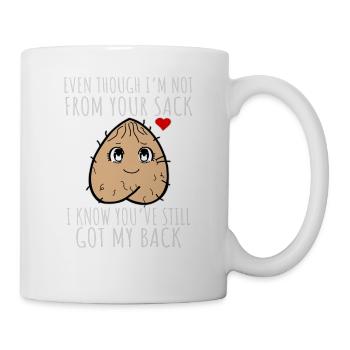Mens Stepdad Fathers Day Stepfather Funny Not From - Mug blanc - blanc - Droite