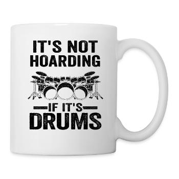 Batteur batteur cadeau de batterie de batterie rengaine - Mug blanc - blanc - Droite