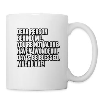 Kindness Words - You Are Wonderul - Love - Person - Mug - white - Right