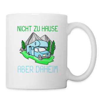 Wohnmobil Camping Camper - Tasse - Weiß - Rechts