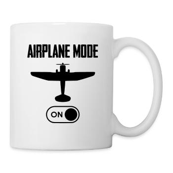 Mode avion - Mug blanc - blanc - Droite