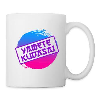 Yamete Kudasai Anime saying Anime Girl - Mug - white - Right