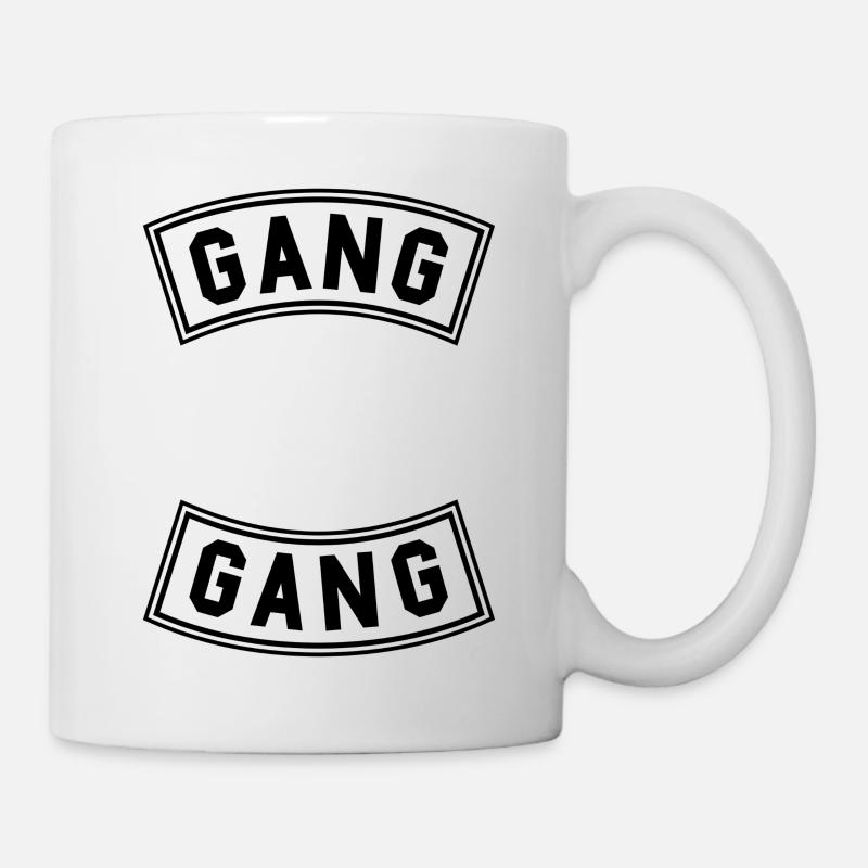 Bannières de gang - Mug blanc - blanc