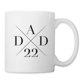 DAD 20 Dad-becoming dads parents - Mug - white - Right