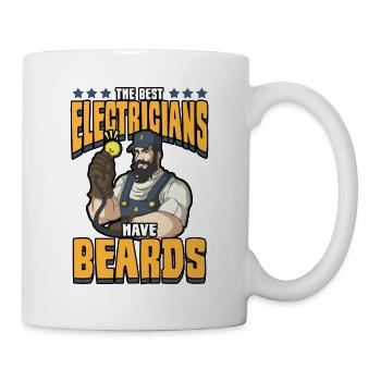 Électricien Electricité Artisans Métier Drôle - Mug blanc - blanc - Droite