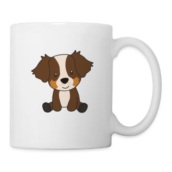 Australian Sheperd Hund Tierfreunde - Tasse - Weiß - Rechts