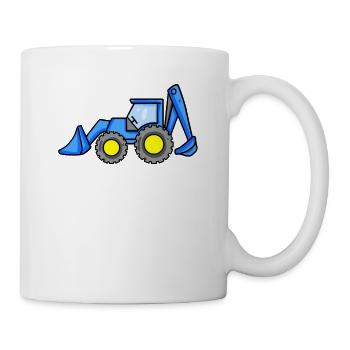 Chantier de chantier de dragage - Mug blanc - blanc - Droite