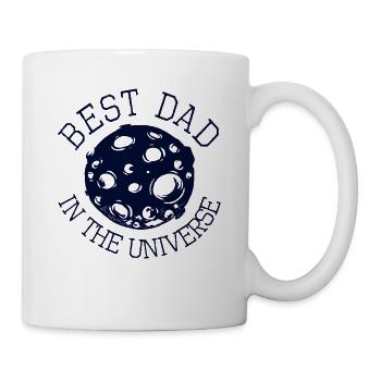 best dad - Tasse - Weiß - Rechts