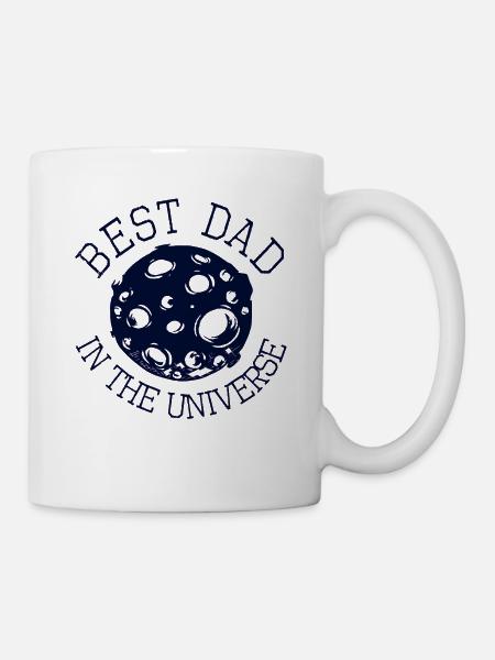 best dad - Tasse - Weiß