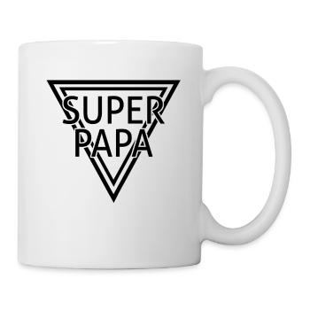 superpapa - Tasse - Weiß - Rechts
