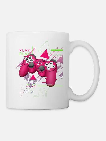 Brawlen Jouer Brawl Gamer Jeu Jeu - Mug blanc - blanc