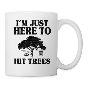 Disc golf drôle de blagues cadeau joueur frisbee - Mug blanc - blanc - Droite