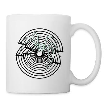 Spider Fantasy Spider Web Animaux de compagnie Enfants Cool - Mug blanc - blanc - Droite