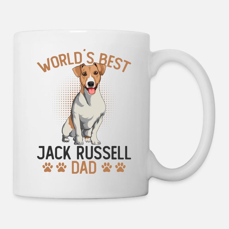 Jack Russell Terrier - Mug blanc - blanc