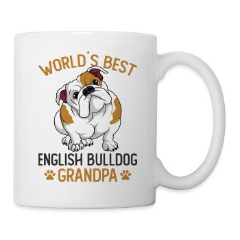 English Bulldog - Mug - white - Right