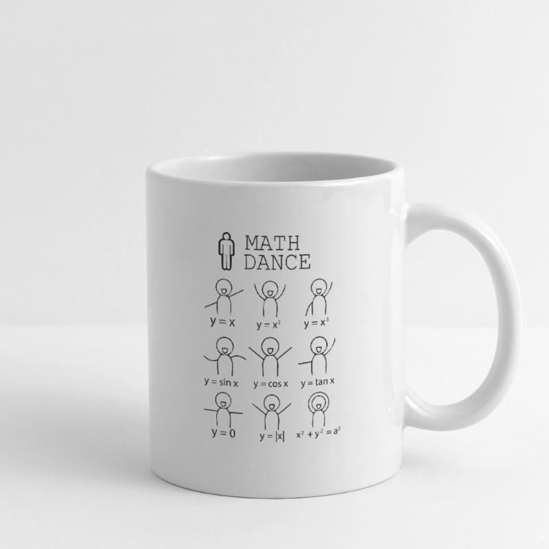 Math dance Schule Geschenk Formel Beruf Tasse