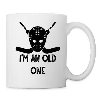 Hockey goalie - Mug - white - Right