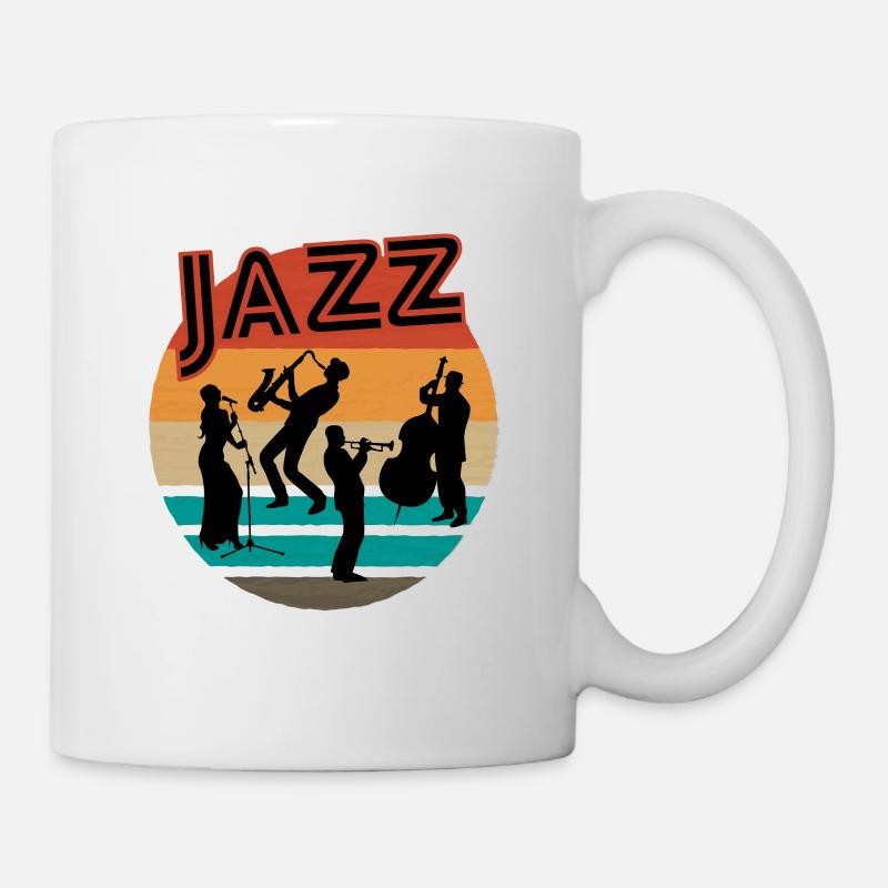 Jazz Ensemble - Tasse - Weiß