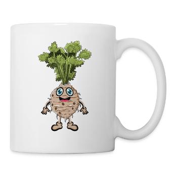 Sellerie - Mug blanc - blanc - Droite