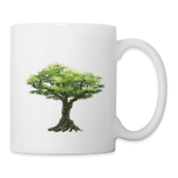 Olivenbaum Oliven Baum Griechenland Natur Ernte - Tasse - Weiß - Rechts