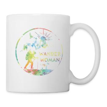 Wander Woman Hiking - Mug - white - Right