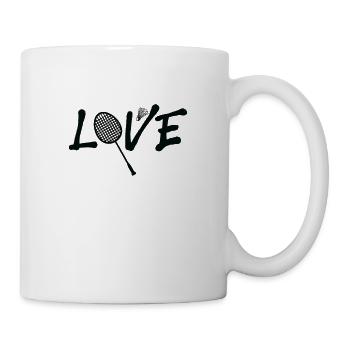 Badminton Love Badminton Badminton Player - Mug - white - Right