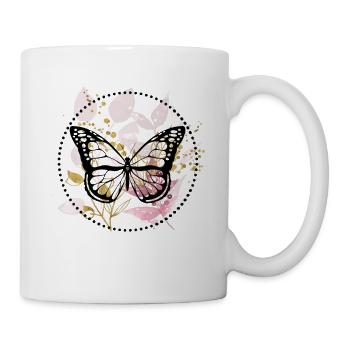 Butterflies - Mug - white - Right