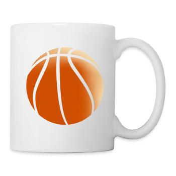 Basketball - Tasse - Weiß - Rechts