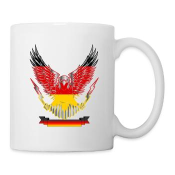 ADLER DEUTSCHLAND by The Manzanita´s - Tasse - Weiß - Rechts