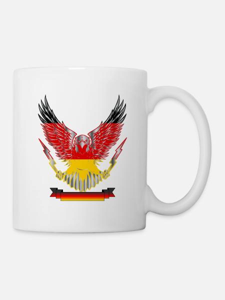 ADLER DEUTSCHLAND by The Manzanita´s - Tasse - Weiß